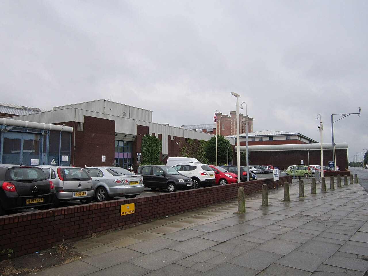 Exterior of Walton Prison in Liverpool